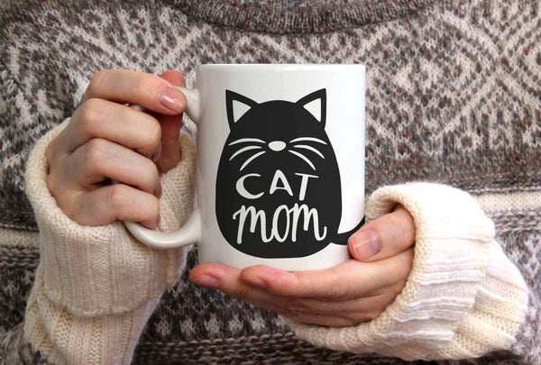 Cat mom mug - Crazy cat lady - Cat mama - Funny cat mug - Cat lover mug - Cat mug - Cat lover gift - Cat mom gift - Mother of cats