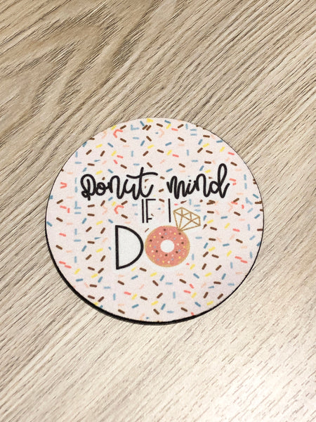 Engagement coaster - Bride to be - Engagement gift - Wedding coaster – Coaster - Engagement Coaster - Fiancee - Bride - Bride to be Coaster