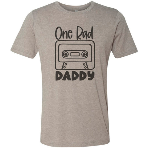 One Rad Daddy - Father&#39;s Day Gift - Dad - Grandpa - Mens Tshirt - Father Figure - Funny Dad Shirt - Dad Gift - Husband Gift - Mens Shirt